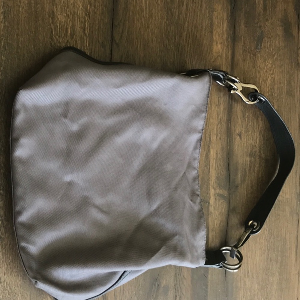 JPK Paris 75 Grey Nylon Bucket Bag
